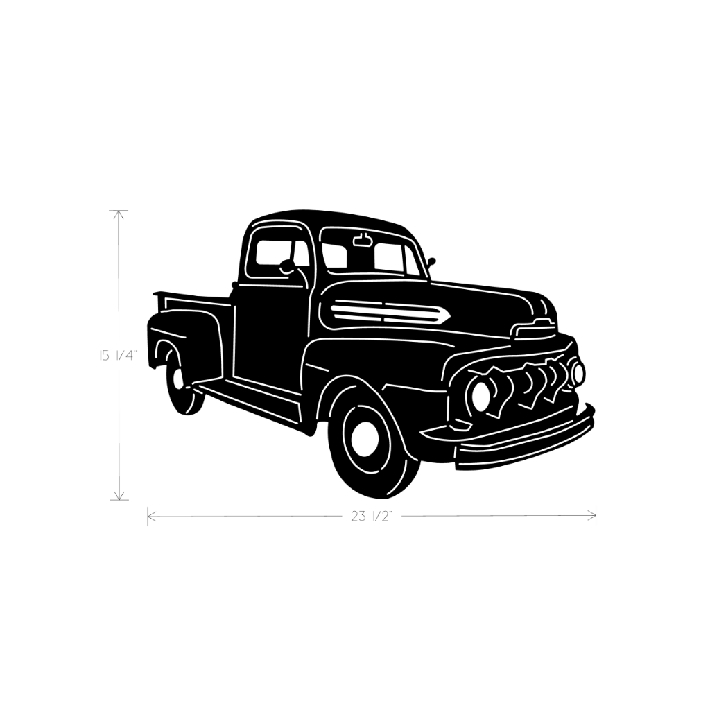 Metal Art - Mercury Truck 1952