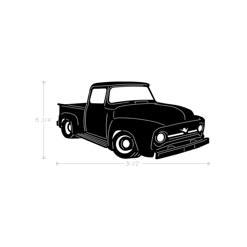 Metal Art - 56 Ford 1/2 Ton