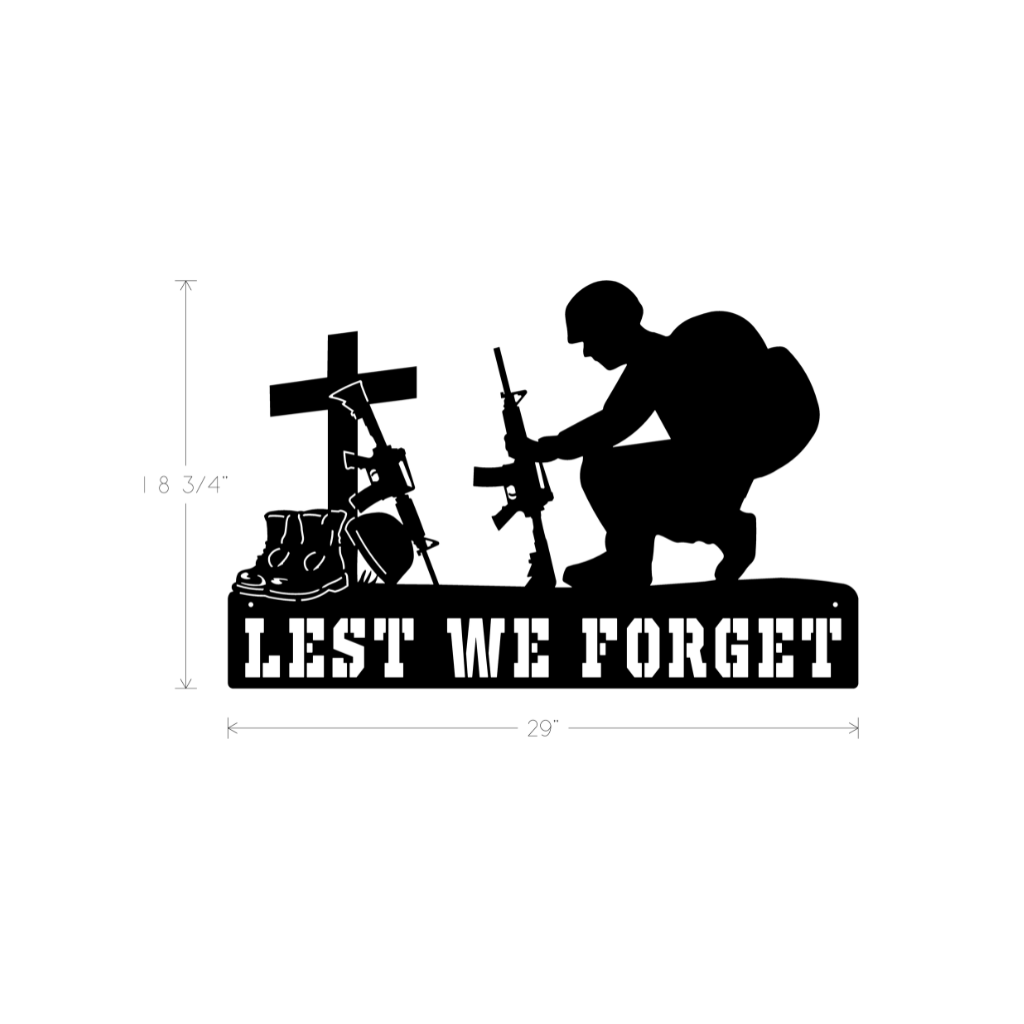Metal Art - Lest We Forget