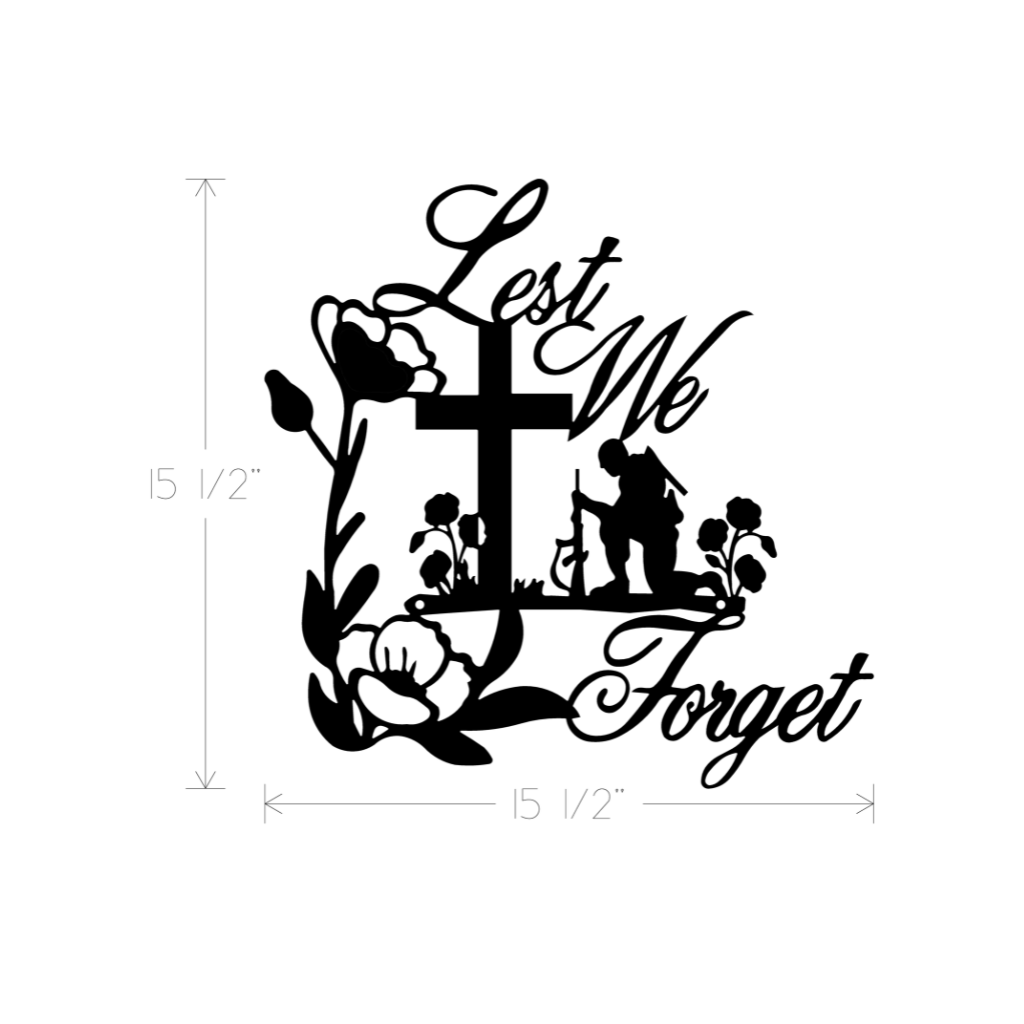 Metal Art - Lest We Forget 1