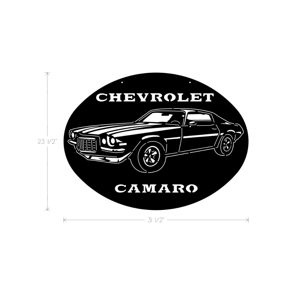 Metal Art - Chevrolet Camaro 1968 Panel – Value Sales Limited