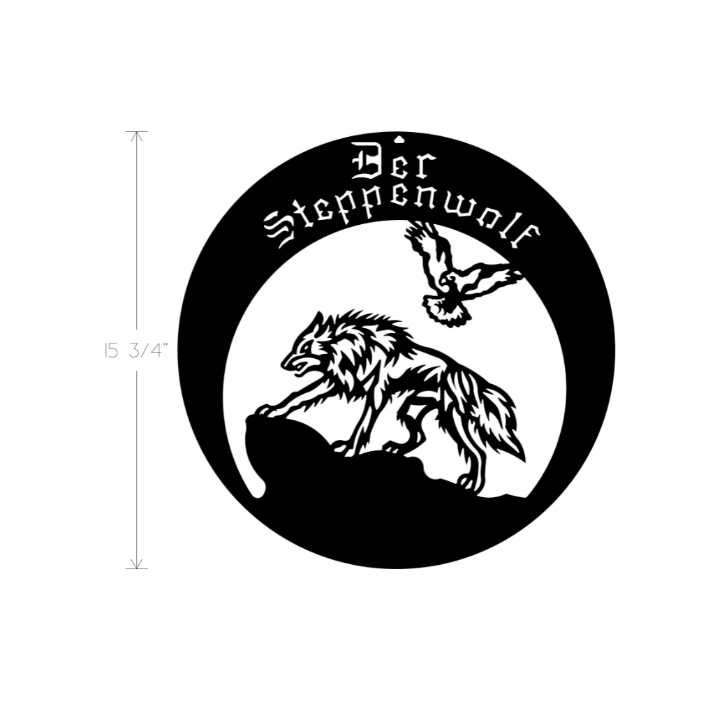 Metal Art - Der Steppenwolf