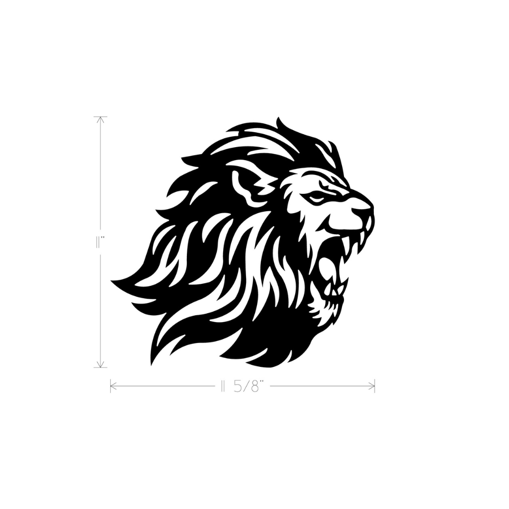 Metal Art - Lion Head