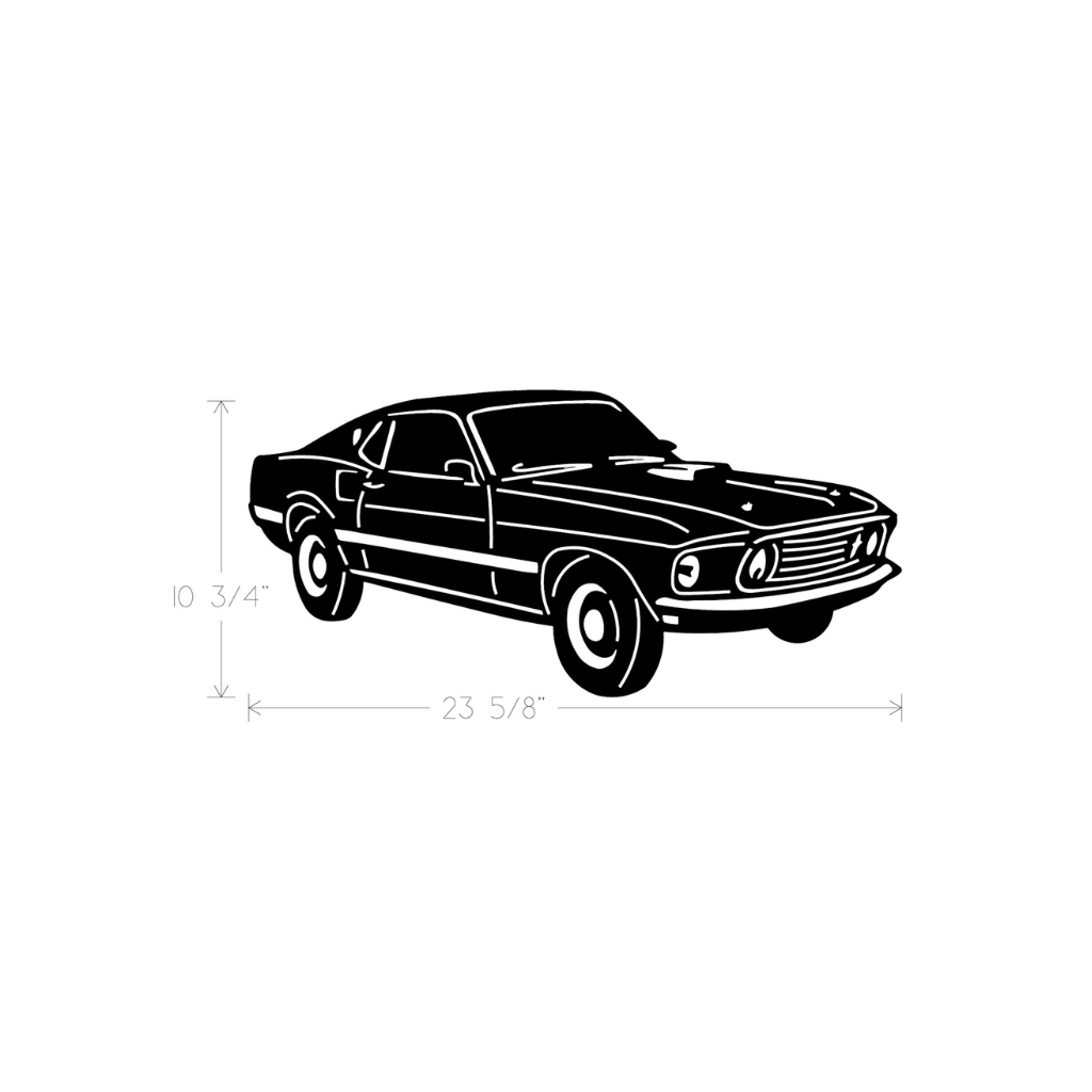 Metal Art - Mustang 1970 Mach 1