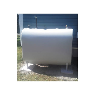 Standard OUTSIDE Oil Tank Installation - 100 OR 200 gal Painted Tank