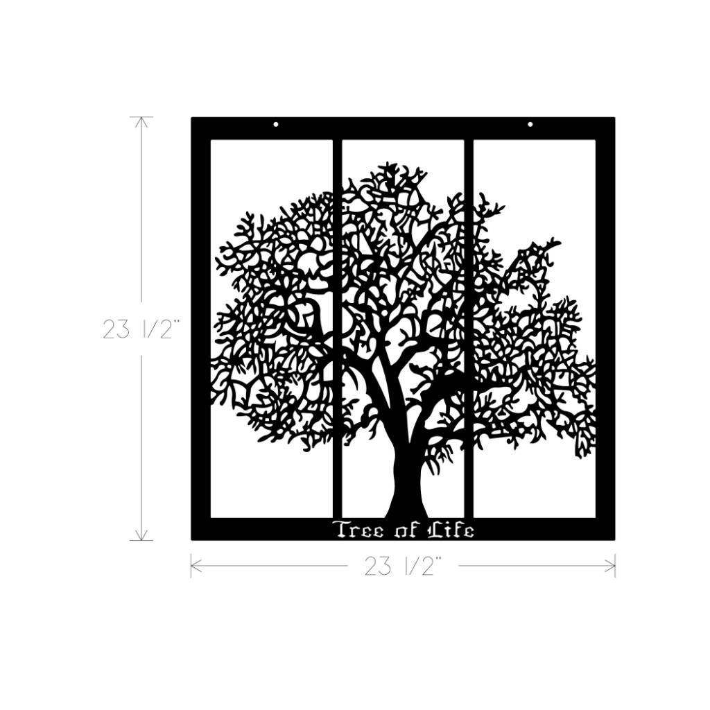Metal - Art Tree Of Life 24"