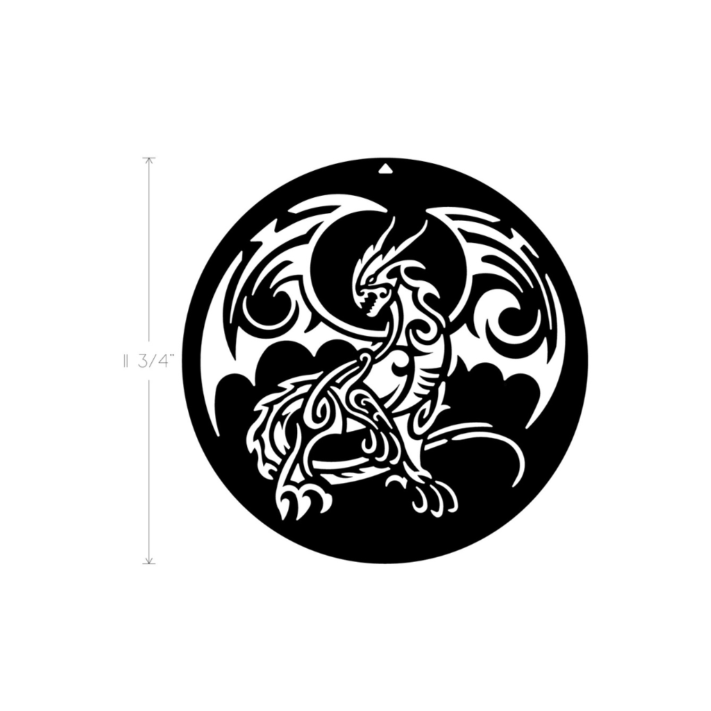 Metal Art - Tribal Dragon
