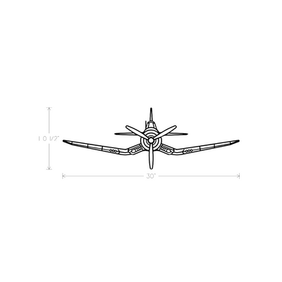 Metal Art - Chance Vought Corsair F4U