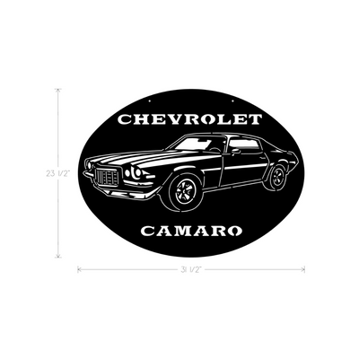 Metal Art - Chevrolet Camaro 1968 Panel
