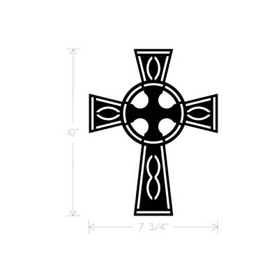 Metal Art - Celtic Cross