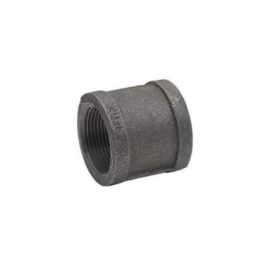 Black Iron Coupling 2 1/2" NPT