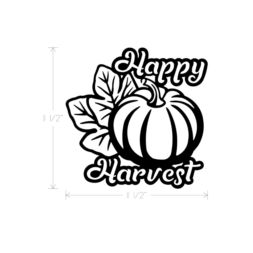 Metal Art - Happy Harvest