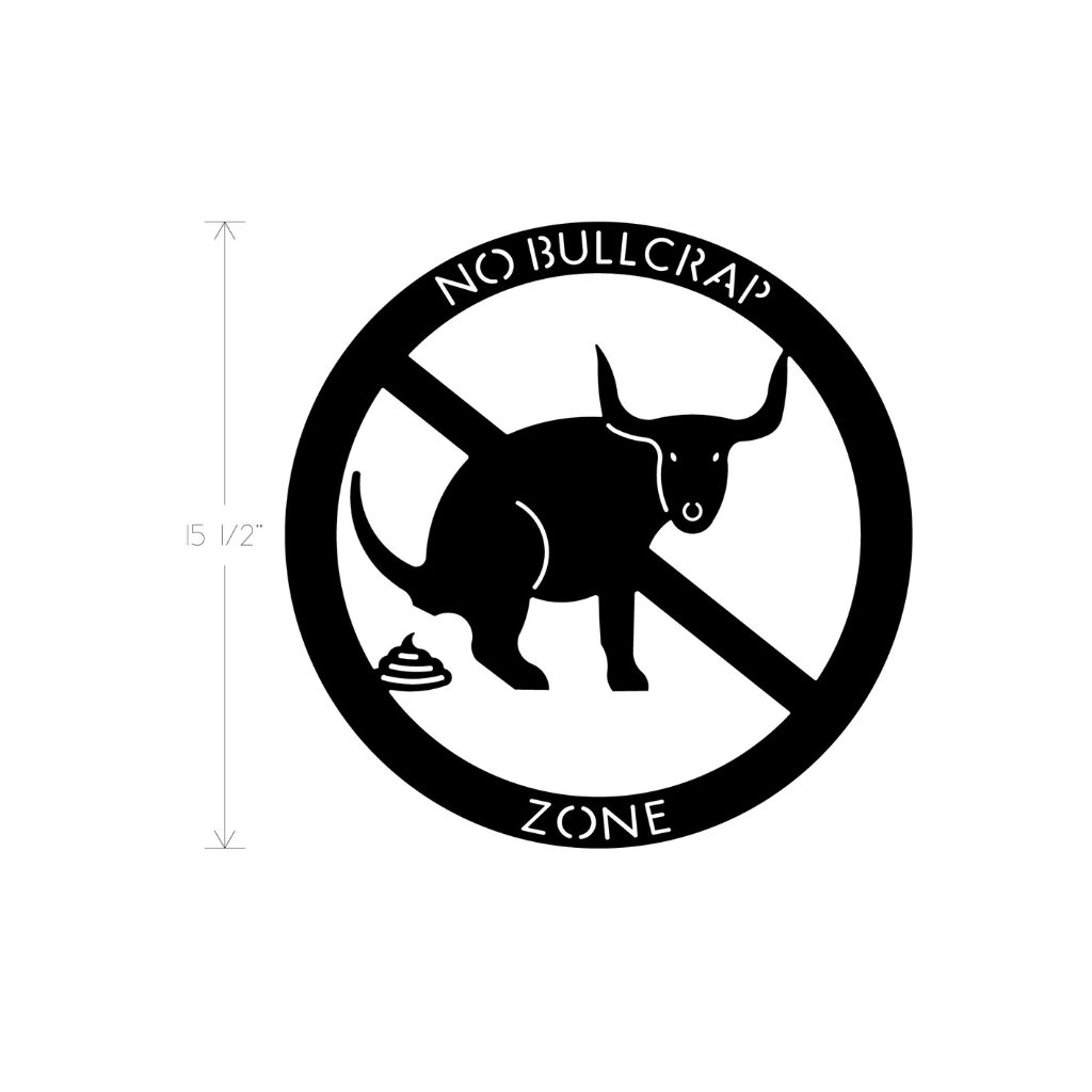 Metal Art - No Bullcrap Zone