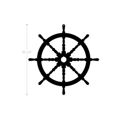Metal Art - Ship Wheel